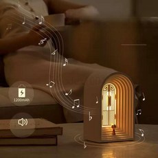 테이블램프 침실무드등 USB 충전 블루투스 LED 램프, A_화이트 4W