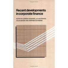 Recent Developments in Corporate Finance, Cambridge University Press