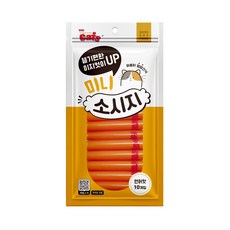 더캣츠 미니소시지 10P 고양이간식, 1개, 90g, 연어