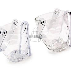 투명 아이스버킷 양주얼음통 아이스버켓, 도트