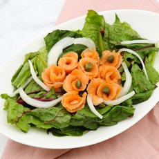 훈제연어 200g 2팩 손질 훈제 슬라이스 연어, 2개