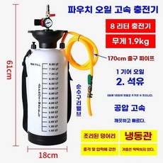미션오일 에어주입기 인젝터 펌프 데후오일 01151435, 1개