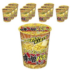 Maruchan 杯裝味噌奶油風味玉米拉麵 100g, 12入
