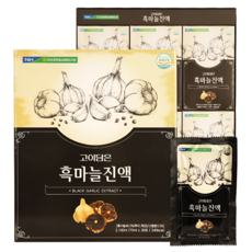 HnF 농협정품 고이담은 흑마늘진액 국산 남해흑마늘 높은항산화 선물용 식약처인증 HACCP, 1세트