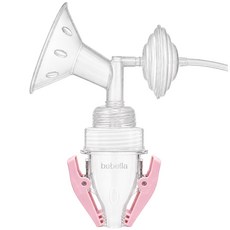 Bebella 일반 와이드 겸용 깔대기 20mm + 유축클립, 1세트, 혼합색상