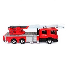 사다리 소방차 미니카 자동차 전시 모형차 모으기 3세 드라이브 잡기편한, 1개