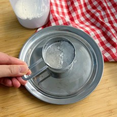 스텐 미니파우더 채망 (슈가파우더 밀가루 솔솔 뿌릴때 좋아요) 안젤라스, 1개