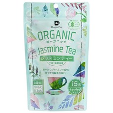 TokyoTeaTrading 머그팟 ORGANIC 자스민 티 15포 × 3개, 1.5g, 15