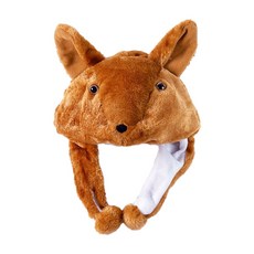 귀여운 동물 모자 코스프레 할로윈 크리스마스, 1개, 귀여운동물모자-캥거루