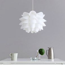 마켓비 LAFFA 펜던트등 E26 KS1516D 화이트