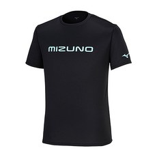 미즈노 라운드티셔츠 블랙 민트