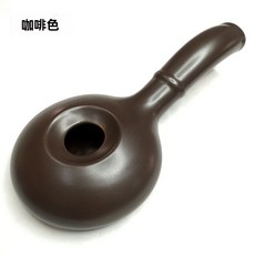 薹灣出貨【半宅】【咖啡用具】陶瓷咖啡烘焙器輕奢家用烘焙壺烘焙機手搖手網烘豆機生豆茶葉烘焙, 1個, 咖啡色