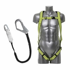 형광 안전 전체식벨트 021호 공구 밴드 작업용 조임끈 상체안전벨트 상체안전고리 현장안전줄 현장생명줄 안전벨트죔줄+커머스연구소Shop, 빠른배송
