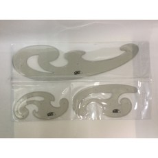 (快速出貨) SATI 雲型板 雲形板 雲形版 三件入