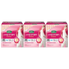 디펜드 스타일 언더웨어 여자슬림, 대형, 9개입, 3개