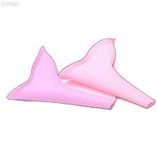 실리콘 여성용 휴대용 소변기 야외활동 차량용, 1개, 상세페이지 기재