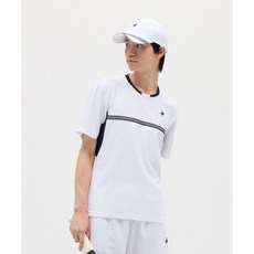 르꼬끄 남성 테니스 반팔 티셔츠 게임셔츠 LN5FHT20M 화이트