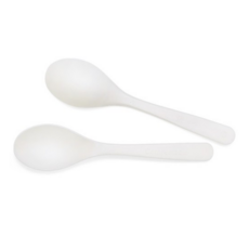 PLA 친환경 일회용 미니 스푼 200개입, 1개, 100개입