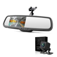 하이럭스 차량 후방 거울 스크린 디스플레이 후진 주차 모니터 특수 브래킷, 2. With 212AHD Camera