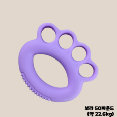 [3:100] 단단말랑 저강도 악력기 노인재활 상지재활 노인실버 초보자용, 2개, 보라