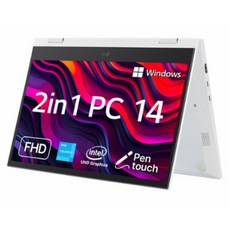 LG전자 2in1 PC 14 셀러론, 화이트, 64GB, 4GB, WIN11 Pro, 14T30S-E710ML