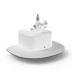 OkeMeeo Eufy Security 4G LTE 캠 S330용 레인 커버 태양열 패널 마운트 부착 화이트