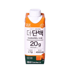 빙그레 더단백 카라멜 단백질 프로틴, 18개, 250ml