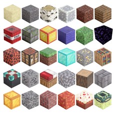 DIY 자석 블록 30개 큐브 마그네틱 블록 창의력향상, 30종, 1개