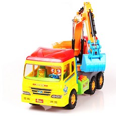 바니랜드 뽀로로 포크레인 트럭, 혼합색상, 1개