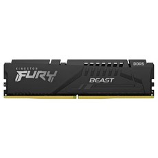 킹스톤 퓨리 비스트 DDR5 데스크톱 메모리 32GB 6000MHz 블랙, 1개, KF560C40BB/32
