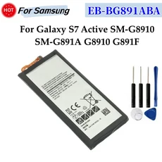 배터리 EB-BG891ABA 4000mAh 삼성 갤럭시 S7 액티브 SM-G8910 G891F + 도구, 01 G891 S7 Active
