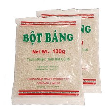 보트방 Bot Bang (Dried Tapioca Pearl) WORLDFOOD, 2개, 100g