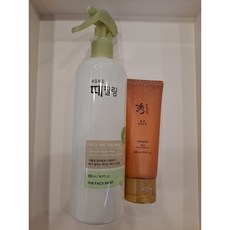 더페이스샵 보들보들 때 필링 바디스크럽 500ml+수려한 본 폼크린싱 100ml(증정) 1세트, 1개, 500g