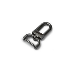 LV包肩帶掛扣勾扣五金配件包帶子適用金屬扣子可拆卸維修替換, 1個, 槍黑色 1.8cm 1個