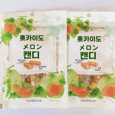 재고 있음 홋카이도 화이트 초콜릿 유바리 슈가 허니듀 멜론 가든 일본 수입 스낵, 1개, B. 멜론x2