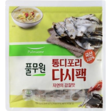 자연의 감칠맛 통디포리 다시팩, 1개