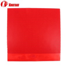 코쿠타쿠 911 OX 롱핌플 탁구 러버 공격형 변화무쌍 국내배송 KOKUTAKU 911 낱장 라바, 레드, 1개