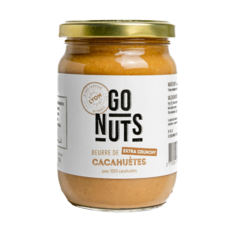 공식수입사 고넛츠 유기농 땅콩 피넛버터 엑스트라 크런치 270g, 1개