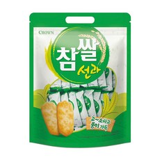 크라운 참쌀선과, 253g, 20개