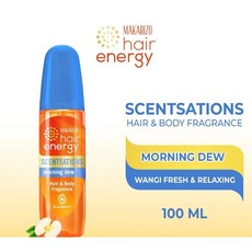 Makarizo Hair Energy Scentsations 헤어 향수 Morning Dew 100ml (1개), 1개