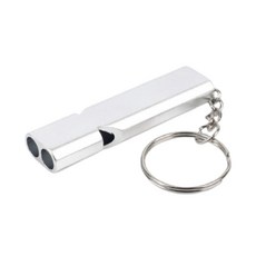 호루라기 휘슬 호각 호신용 심판 스포츠 안전 축구 휴대용 미니, 1개, 실버