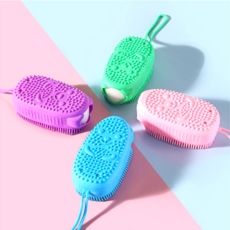 엠디픽 실리콘 비누 케이스 휴대용 비누곽 빠른건조 마사지 돌기 거품기, 상품선택, 핑크, 1개