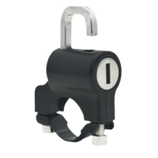 락모터스 헬멧락 도난방지 잠금장치 헬멧걸이 자물쇠 오토바이 자전거, (선택1번)핸들바자물쇠, 1개
