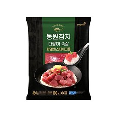 동원 참치회 다랑어 속살 380g, 1개