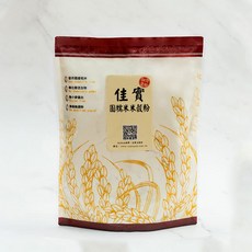 佳實 圓糯米米穀粉 台灣生產 500g/2kg, 1個, 圓糯米米穀粉_500g