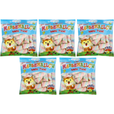 멜로 머쉬멜로우 멜로 트위스트, 135g, 5개