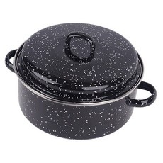 높은 열전도율 직화홀 직화구이 양수냄비-26cm 구이 군옥수수 직화 냄비 고구마솥 군고구마 양수 범랑제 dew+17417tv