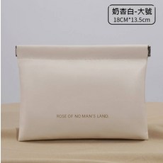 收納袋整理包收納用品大容量密閉便攜加固防水簡約可重複使用大開口防潮牛津布美妝用品必備尋物便捷加厚加大工具收納用品防水男女通用多口袋輕奢折疊收納箱搭配寬敞開口戶外襪子開闊開口日常採買網眼透氣收納籃包, 彈片收納包-升級款-白色-大號-1個, 1個