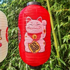 이자카야 조명 홍등 일식등 캠핑 홈포차 선술집 무드등, 복고양이