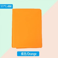 운동회 용품 체육대회 천막 대형 교구 행사 게임 레크레이션 대형천 달리기 야외, E. 11x1.4 미터 주황색, 1개